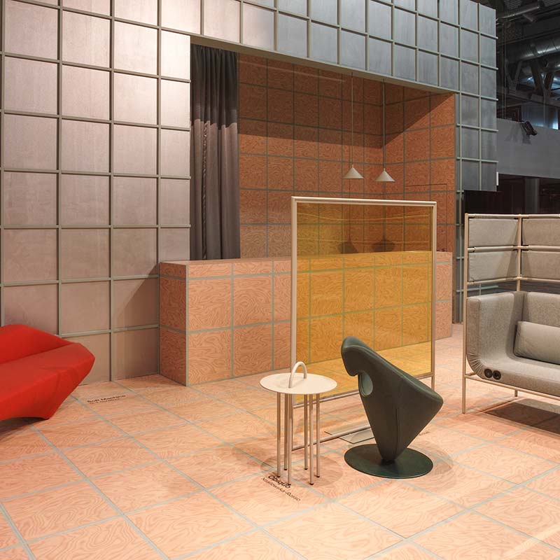 Domingo Salotti, iSaloni, Milano, vista generale stand