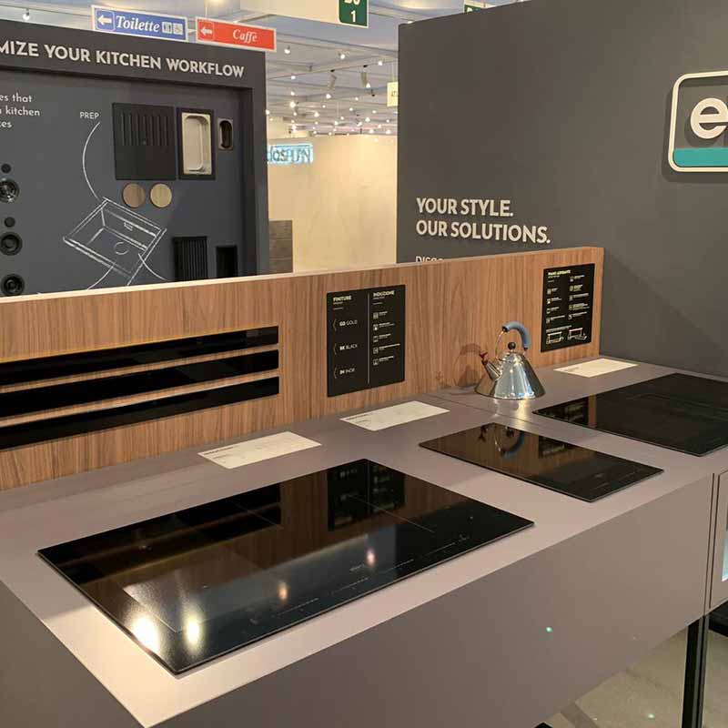 ELLECI, SICAM, Pordenone, vista generale stand