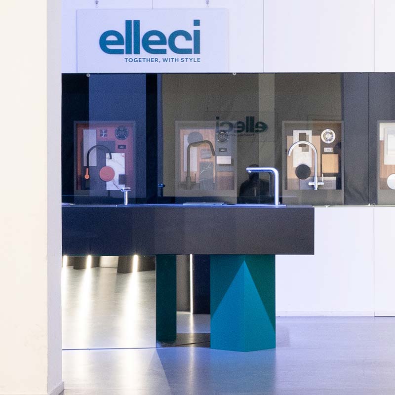 ELLECI, Fuori salone, Milano, vista generale stand
