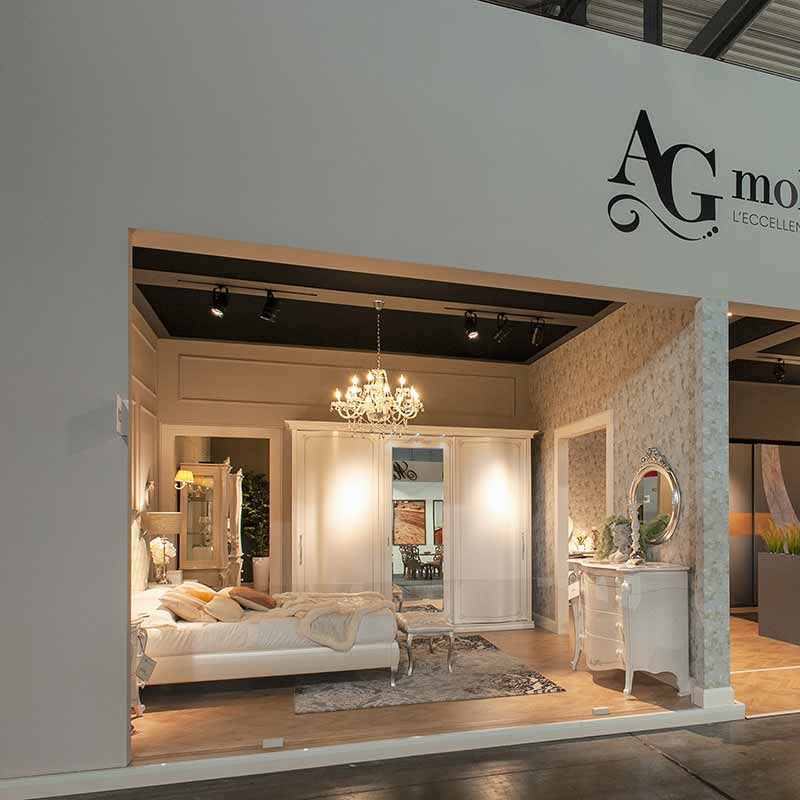 Mobilificio AG, iSaloni, Milano, vista generale stand