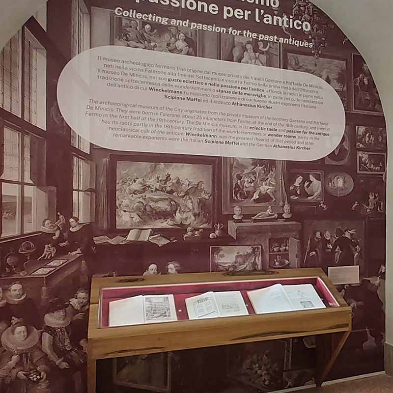 Museo archeologico di Fermo, ingresso