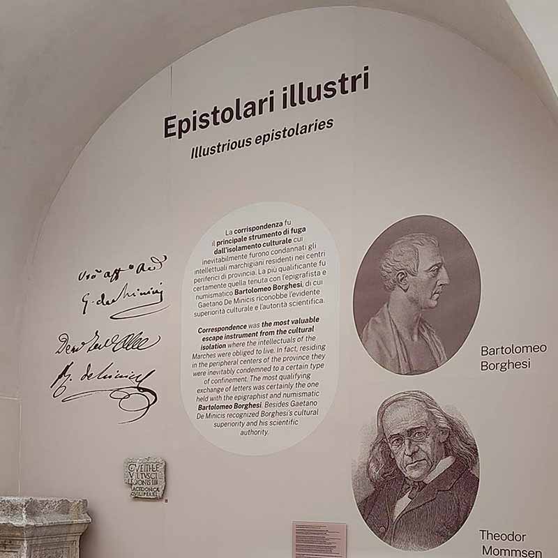 Museo archeologico di Fermo, nicchie espositive