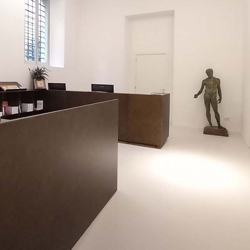 Museo Oliveriano, Pesaro, sale espositive