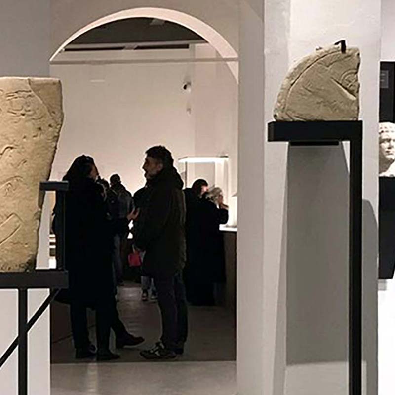 Museo Oliveriano, Pesaro, sale espositive